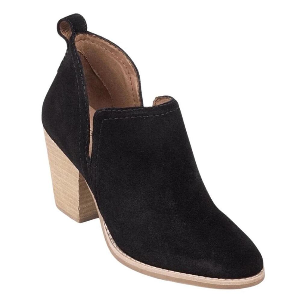 Jeffrey campbell rosalee black suede ankle bootis 11 NWOT